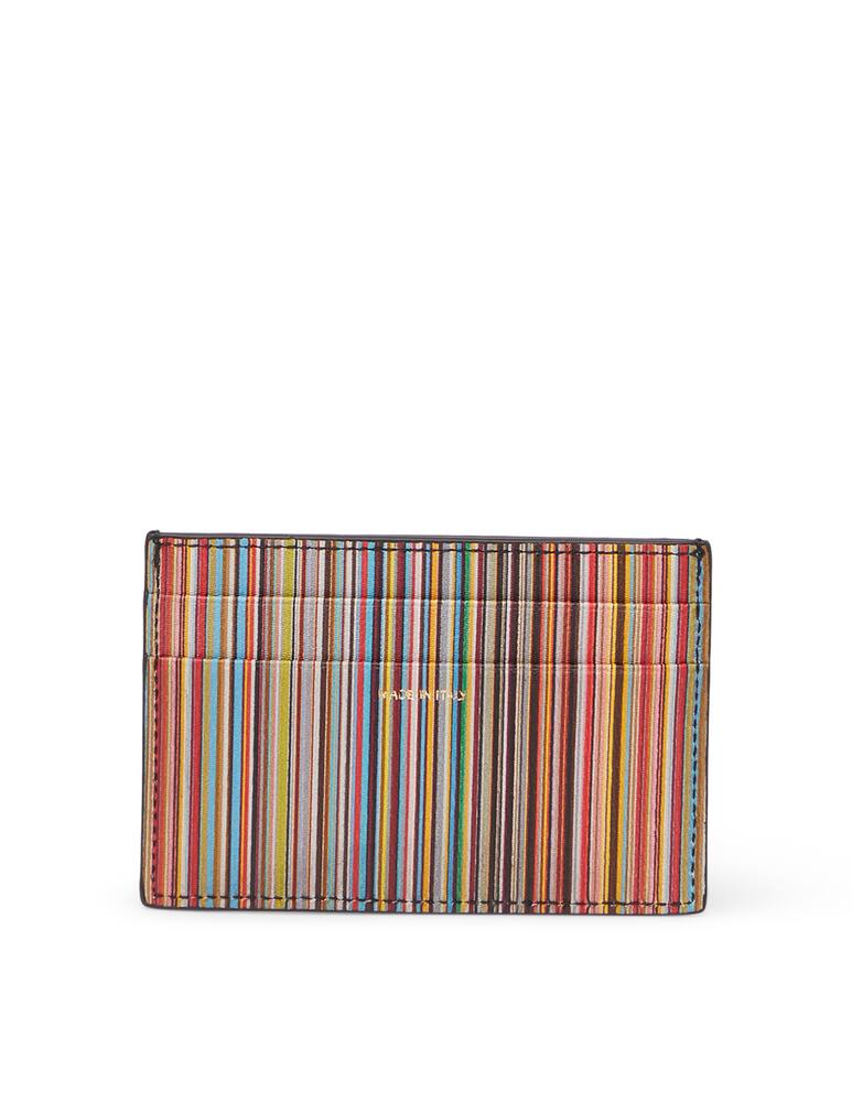 rinascente Paul Smith Card holder with stripes 