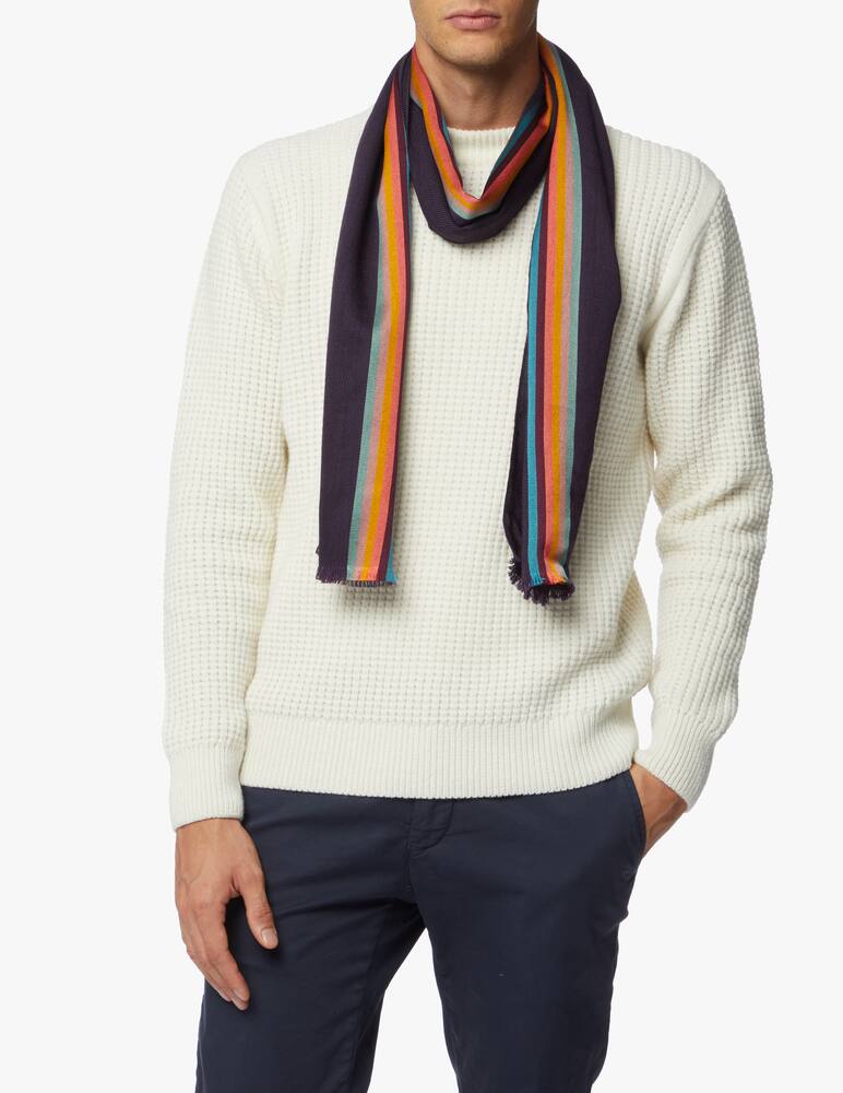 rinascente Paul Smith Sciarpa con righe centrali