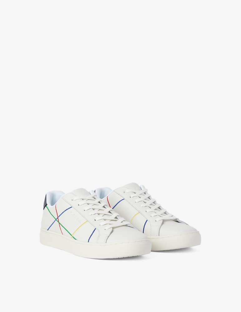 rinascente PS Paul Smith Sneakers rex multi lines - Bianco