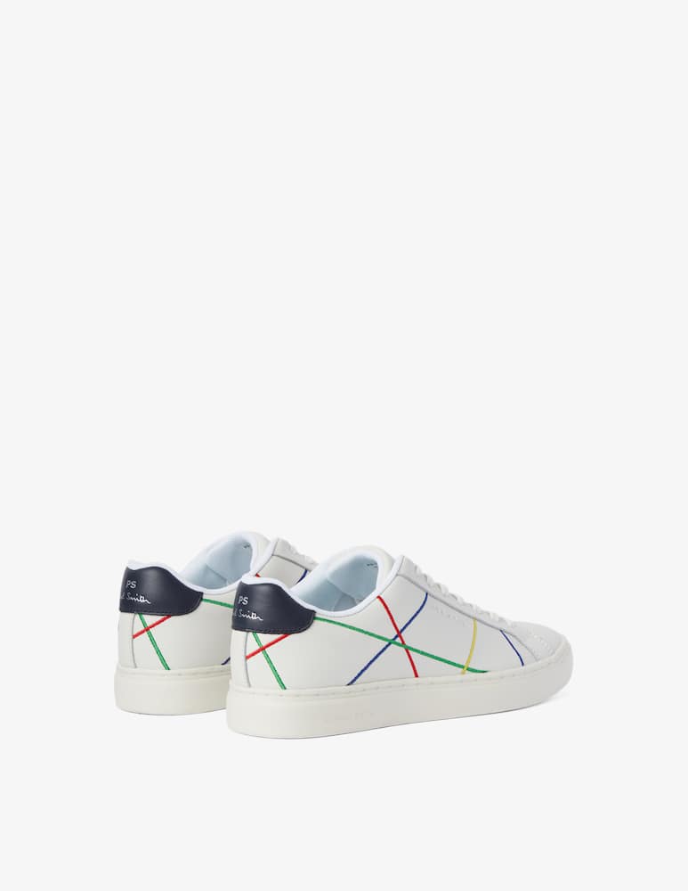 rinascente PS Paul Smith Sneakers rex multi lines - Bianco