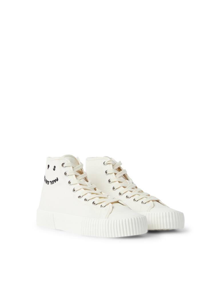 rinascente PS Paul Smith Kibby hi top canvas sneakers - white