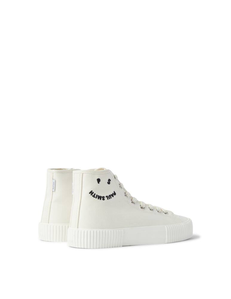rinascente PS Paul Smith Kibby hi top canvas sneakers - white