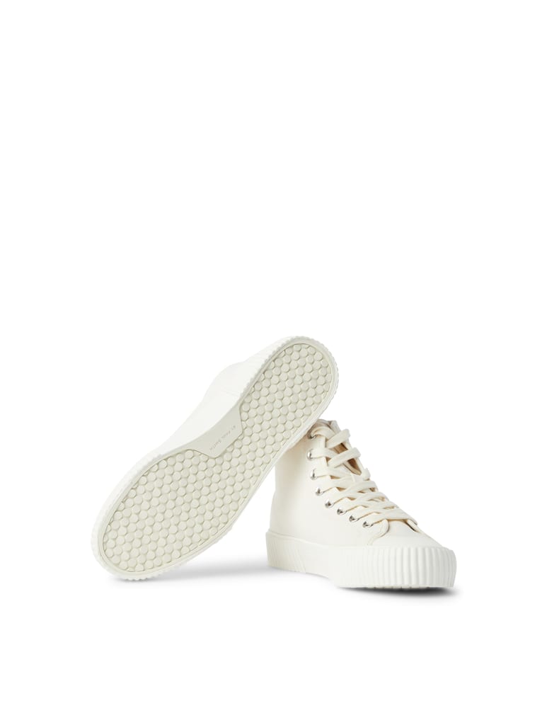 rinascente PS Paul Smith Kibby hi top canvas sneakers - white