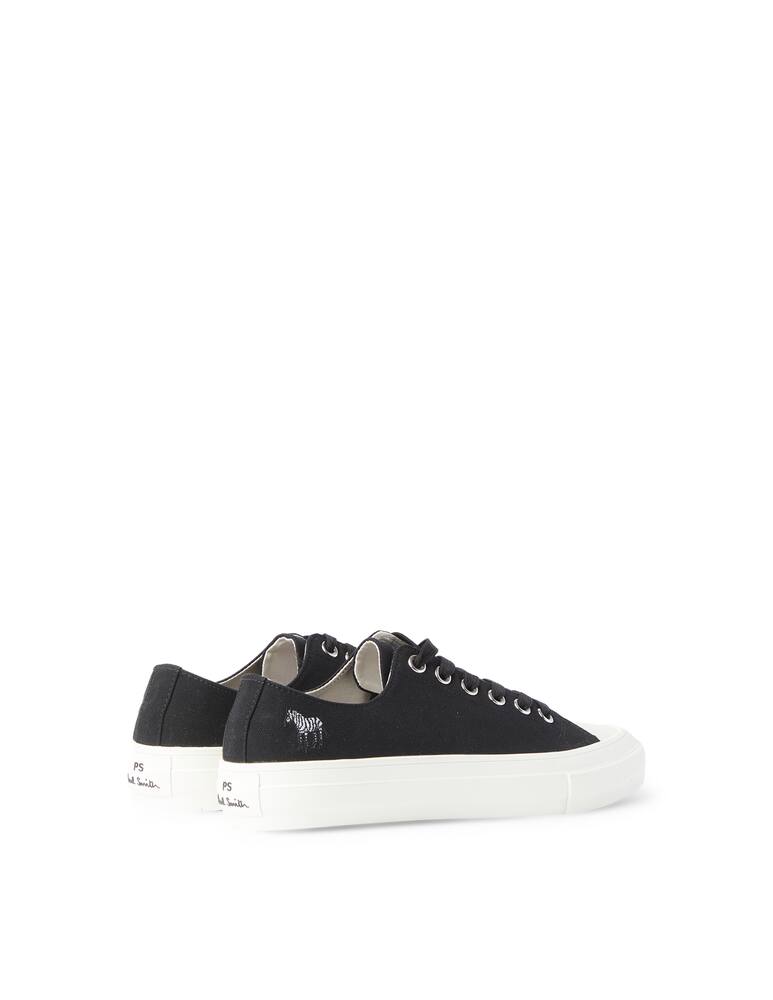 rinascente PS Paul Smith Kinsey canvas zebra sneakers - black