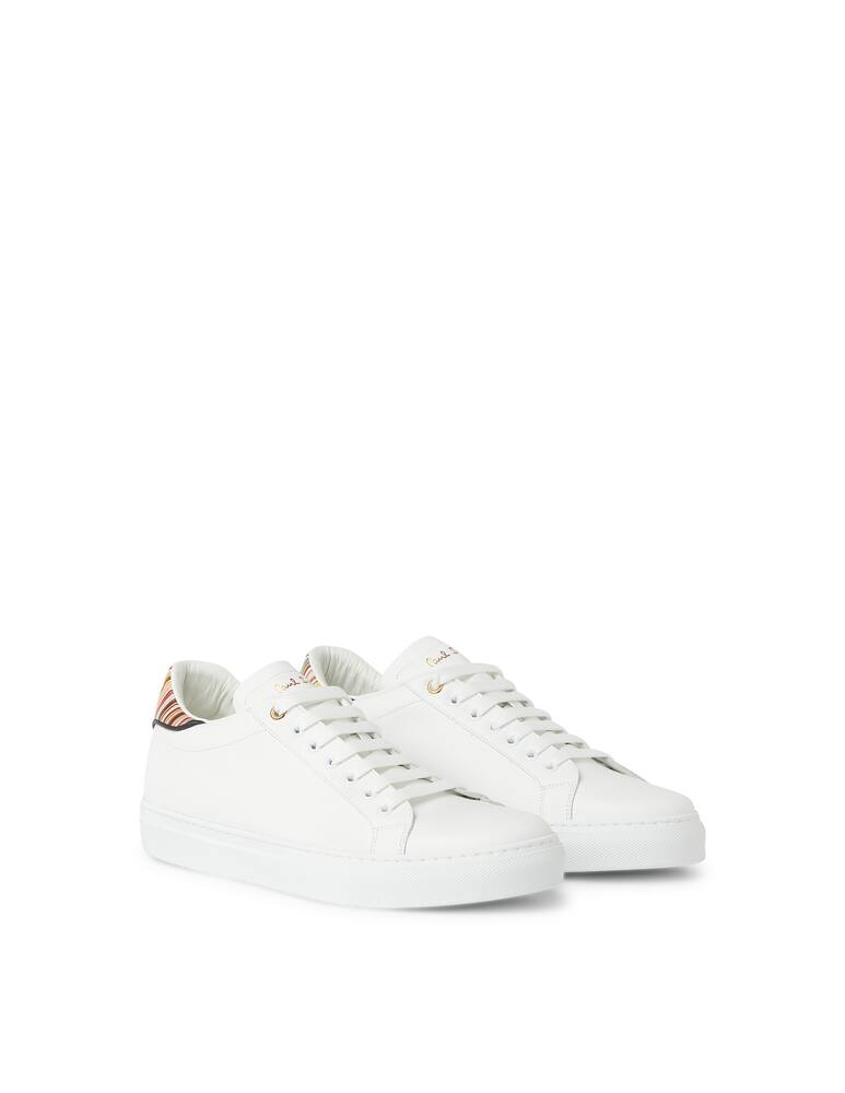 rinascente Paul Smith Beck f cass multistripes heel low shoes - white