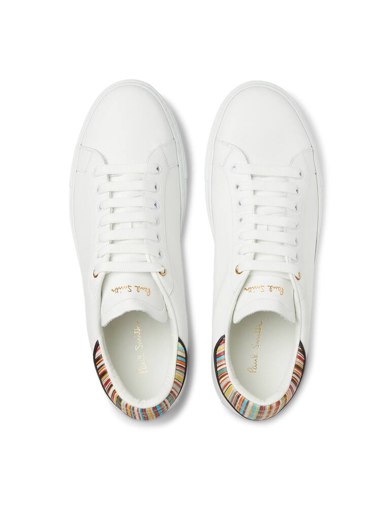 rinascente Paul Smith Beck f cass multistripes heel low shoes - white
