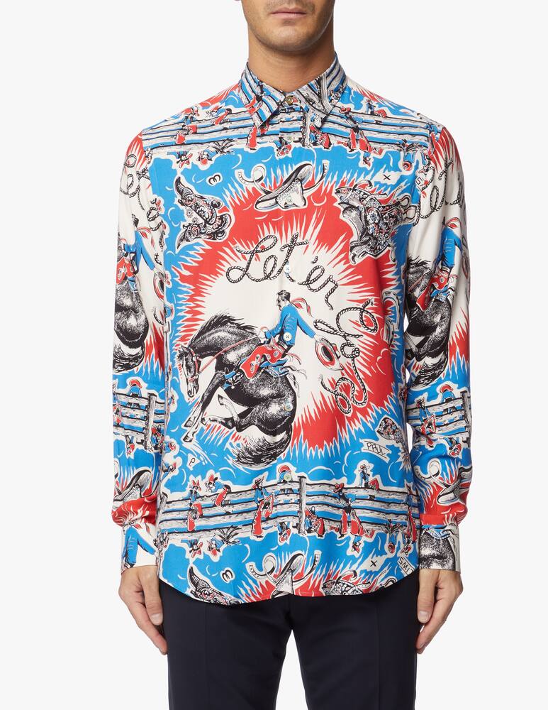 rinascente Paul Smith Camicia manica lunga cowboy