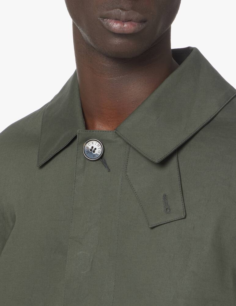 rinascente MACKINTOSH Manchester rain coat - green