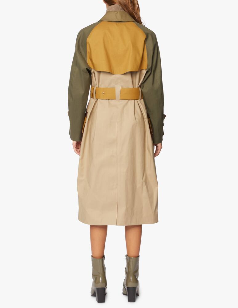 rinascente MACKINTOSH Trench in cotone con cintura