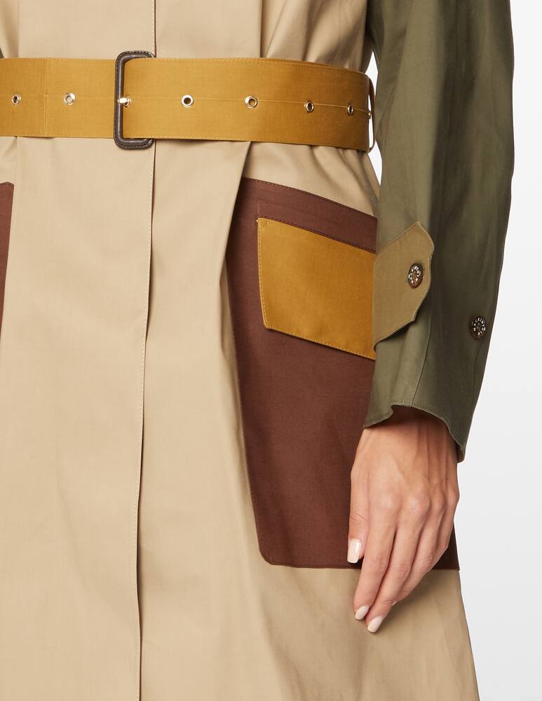 rinascente MACKINTOSH Trench in cotone con cintura