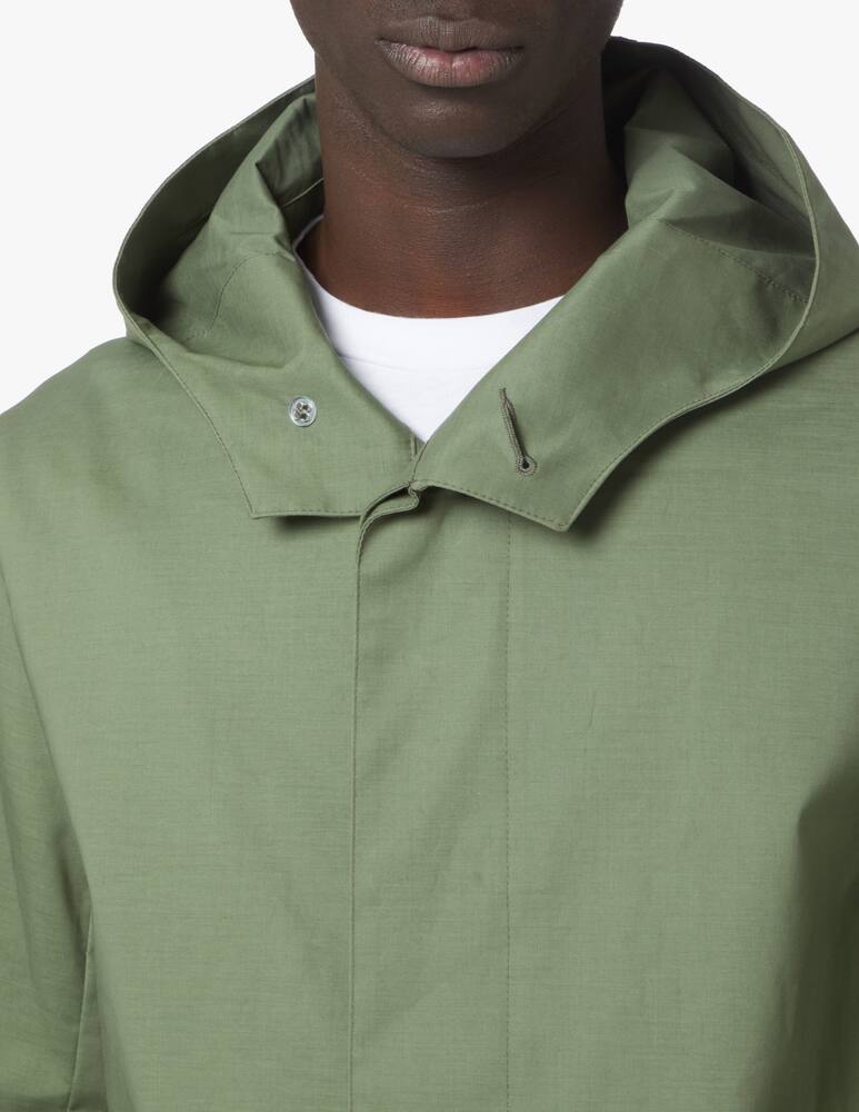 rinascente MACKINTOSH Giacca chryston con cappuccio - verde