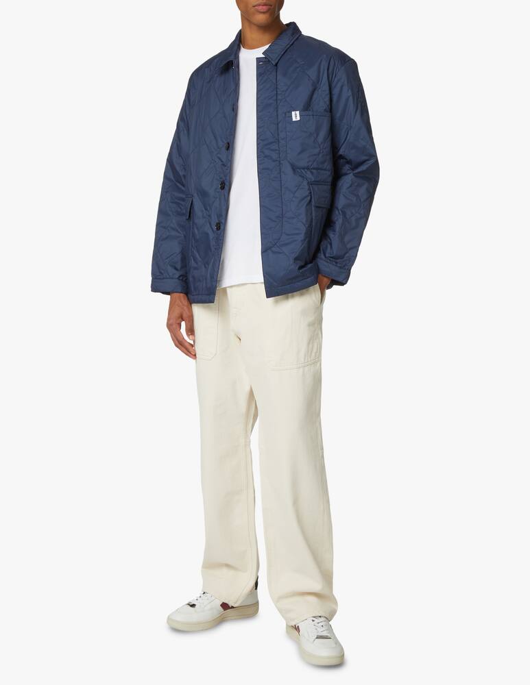 rinascente MACKINTOSH Nylon quilted chore jacket - blue