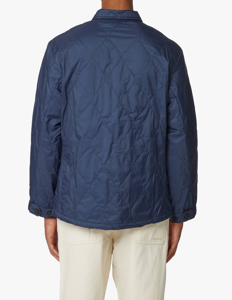 rinascente MACKINTOSH Nylon quilted chore jacket - blue