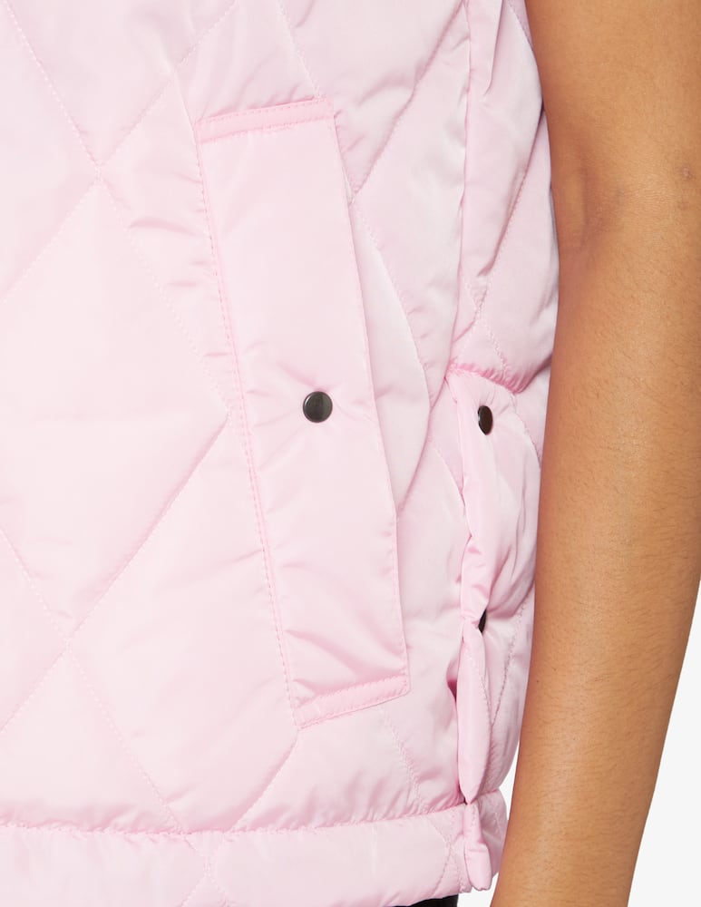 rinascente MACKINTOSH Gilet in nylon trapuntato Annabel - Rosa