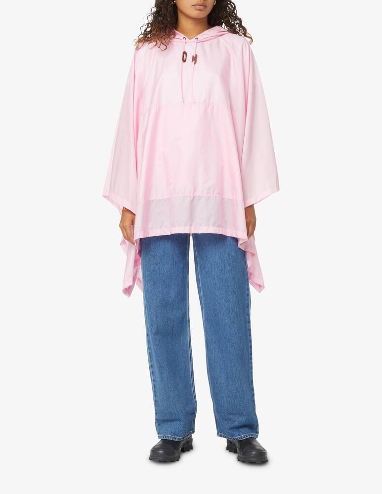 MACKINTOSH Alness nylon hooded poncho - Pink - picture 2 MACKINTOSH Alness nylon hooded poncho - Pink - picture 2