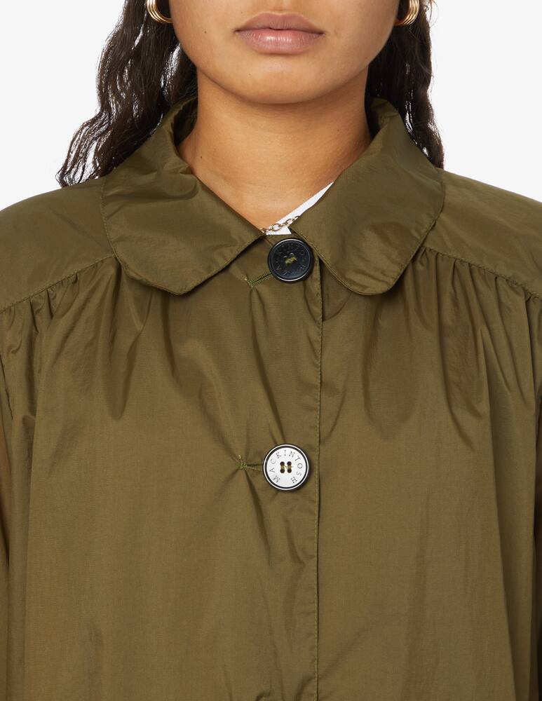 rinascente MACKINTOSH Hana nylon light coat - Olive