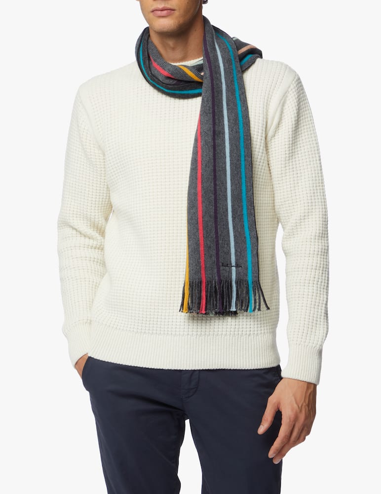 rinascente Paul Smith Scarf twist artist