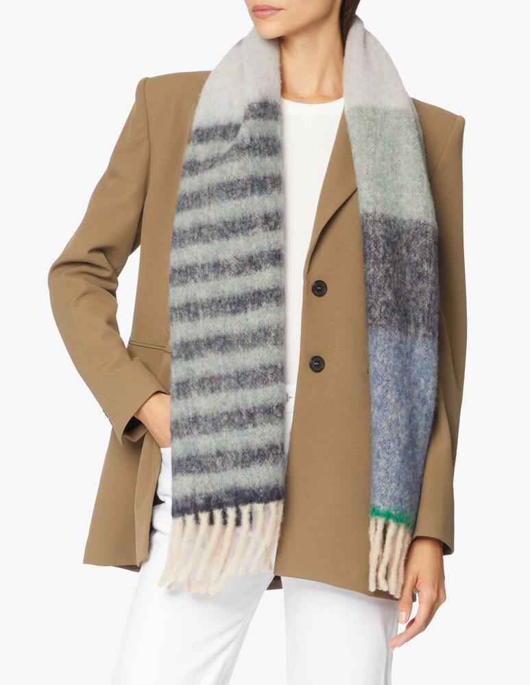 rinascente Paul Smith Alpaca blend scarf Happy