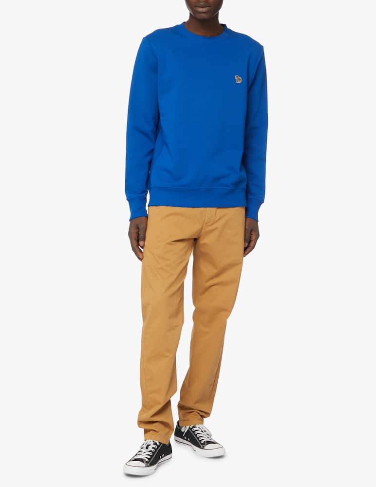 PS Paul Smith Zebra basic roundneck sweater - blue - picture 2 PS Paul Smith Zebra basic roundneck sweater - blue - picture 2