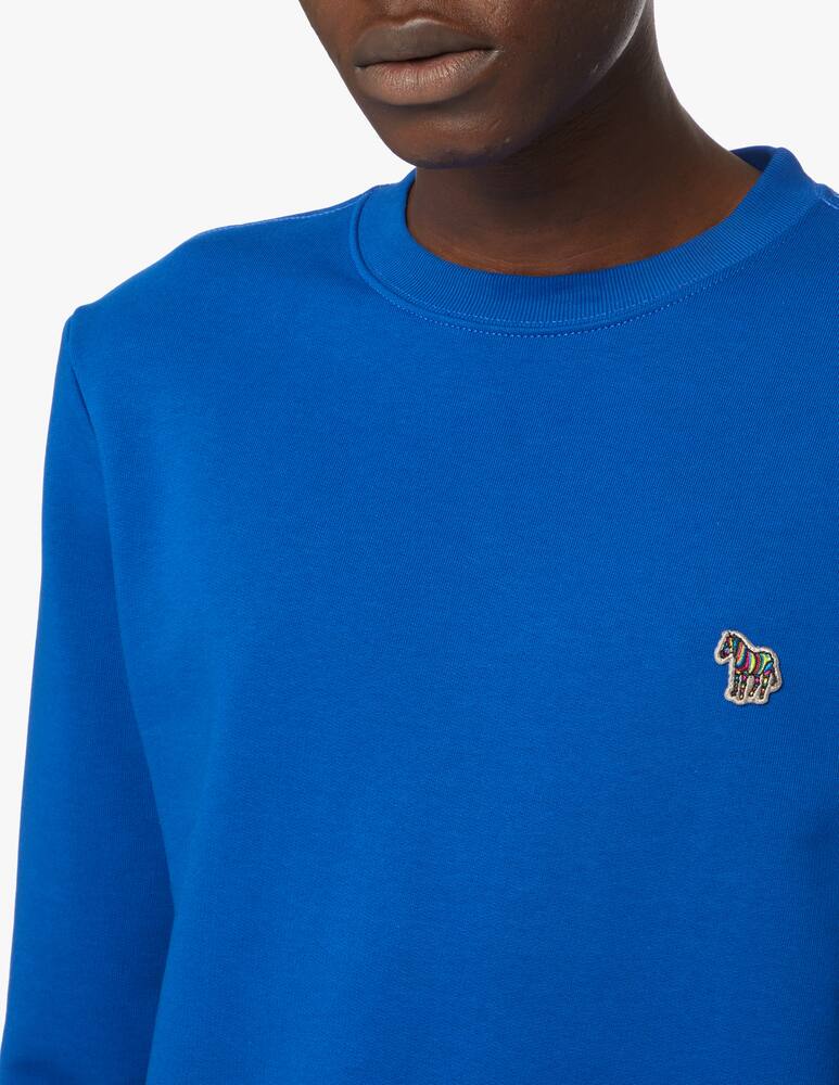 PS Paul Smith Zebra basic roundneck sweater - blue - picture 5 PS Paul Smith Zebra basic roundneck sweater - blue - picture 5