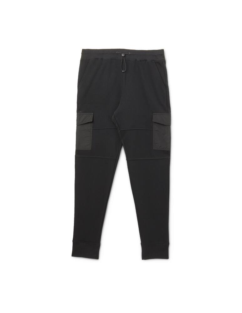 rinascente PS Paul Smith Patch jogger ripstop pant - black
