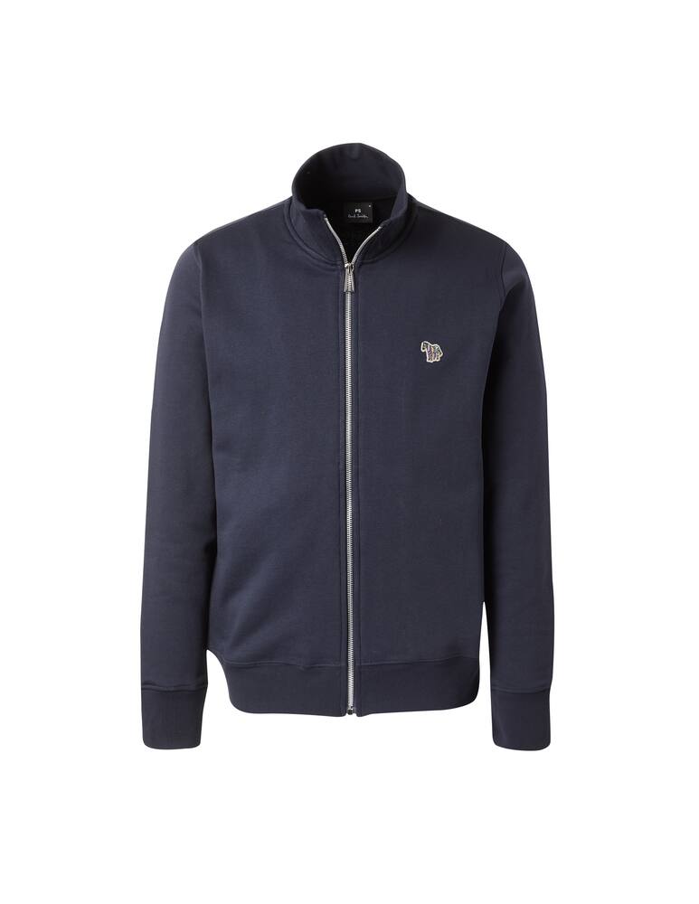 PS Paul Smith Maglia regular con zip zebra - Blu - immagine 6 PS Paul Smith Maglia regular con zip zebra - Blu - immagine 6