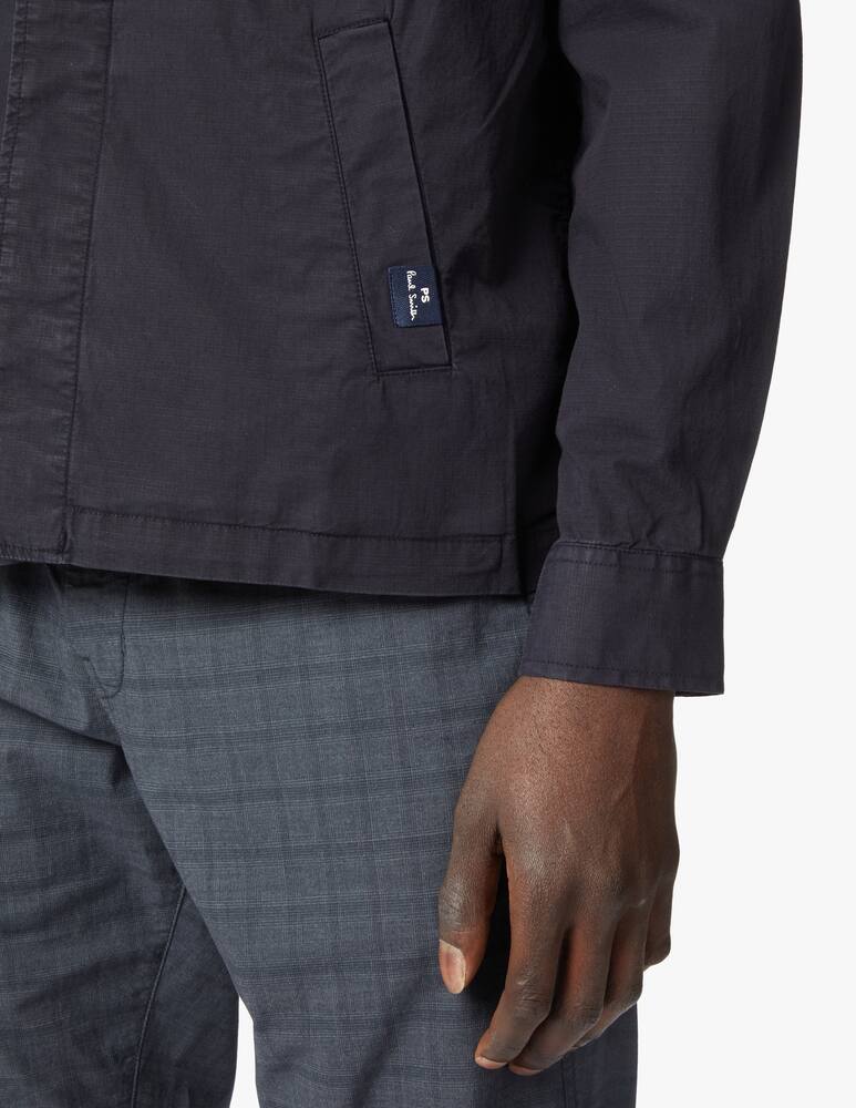 rinascente PS Paul Smith Ripstop jacket - blue