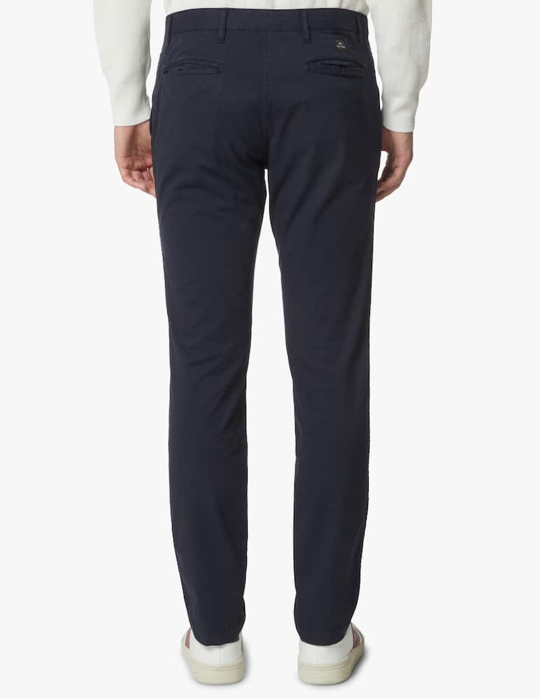 rinascente PS Paul Smith Stretch cotton slim fit chino pant - blue