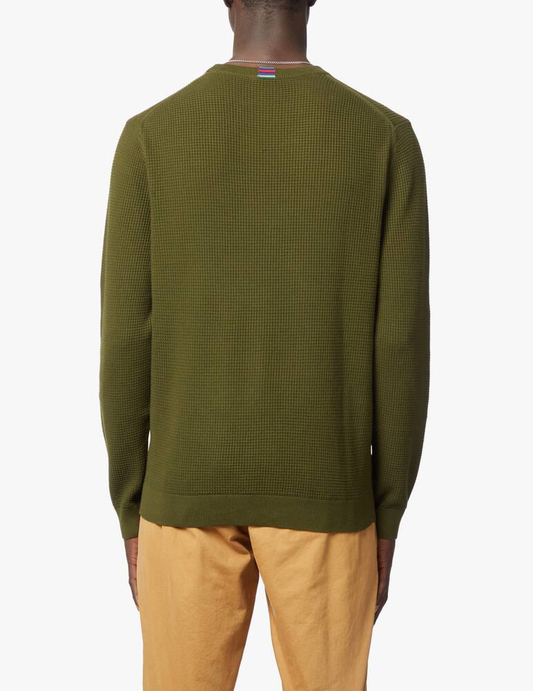 rinascente PS Paul Smith Waffle cotton sweater - green