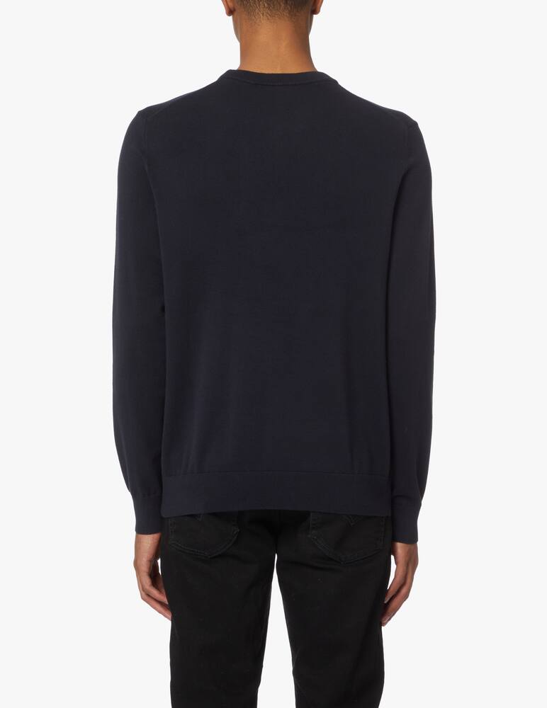 rinascente PS Paul Smith Zebra roundneck sweater - blue