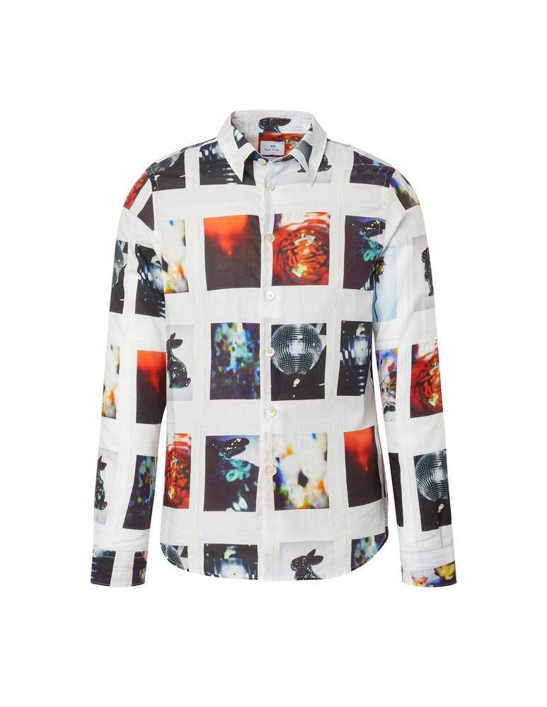 rinascente PS Paul Smith Polaroid shirt - white