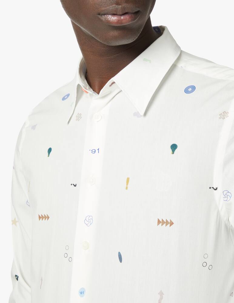 rinascente PS Paul Smith Charms shirt - white