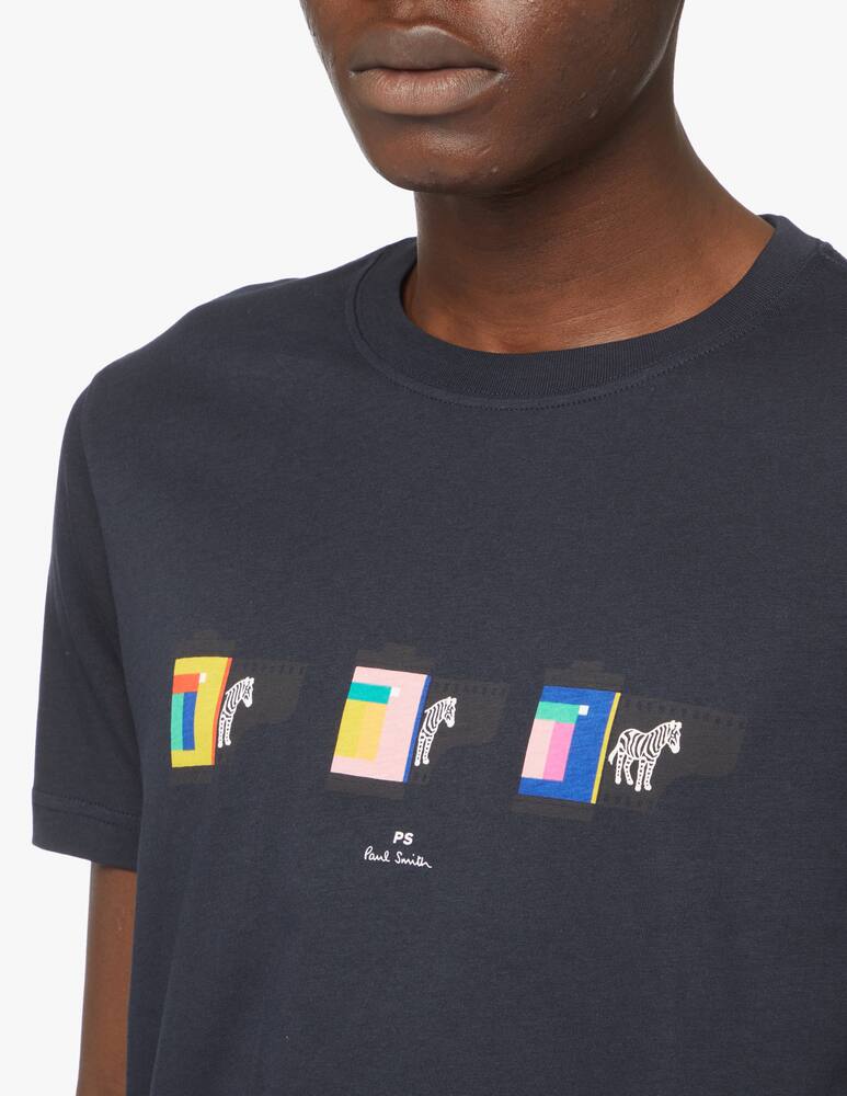 rinascente PS Paul Smith Rullin slim t-shirt - blue