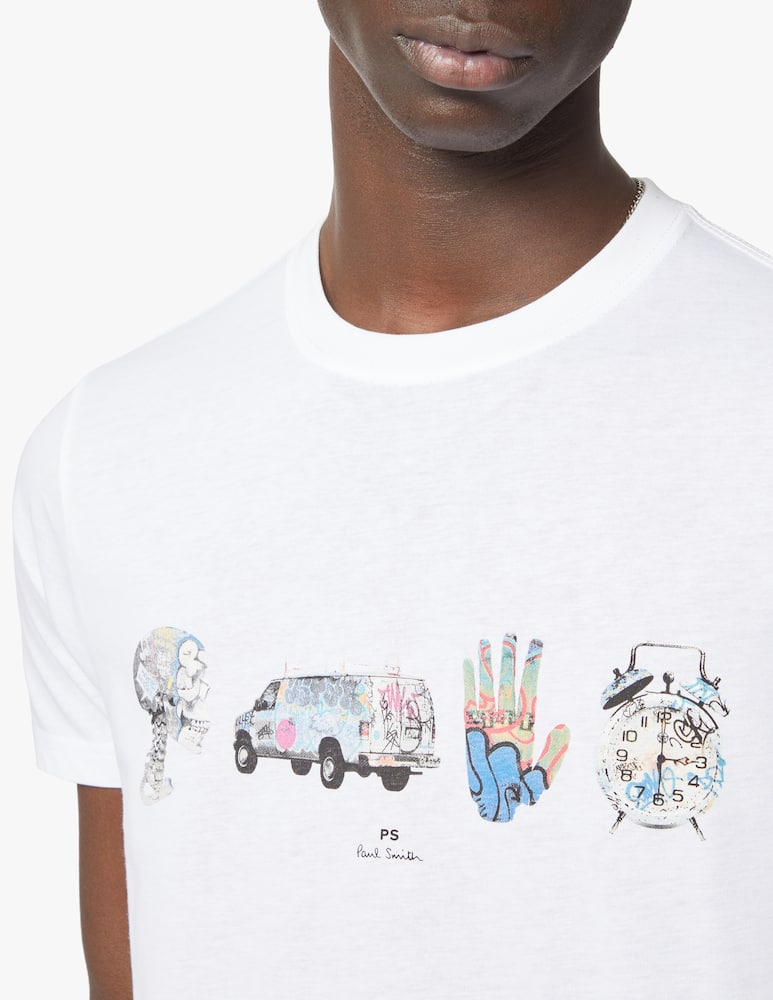 rinascente PS Paul Smith Maglietta multi - bianco