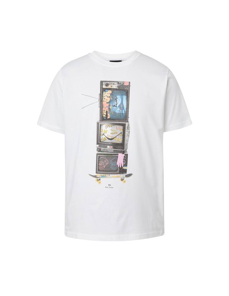 rinascente PS Paul Smith Tv t-shirt - white
