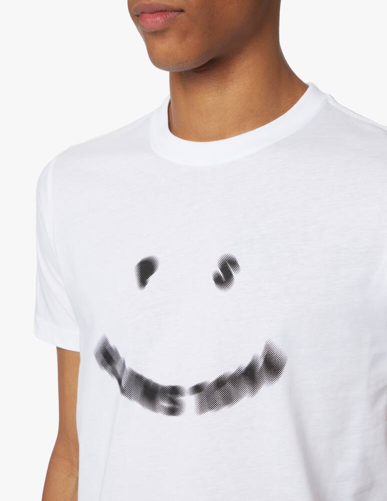 rinascente PS Paul Smith Blurry happy ps t-shirt - white