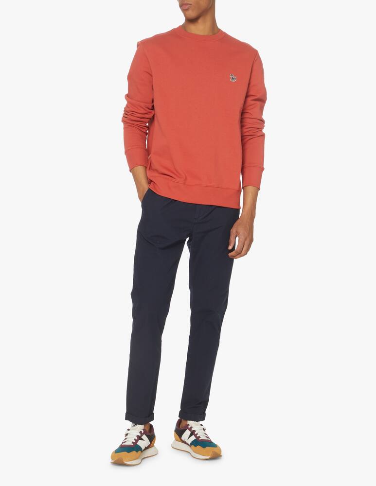 rinascente PS Paul Smith Zebra basic roundneck sweater - red