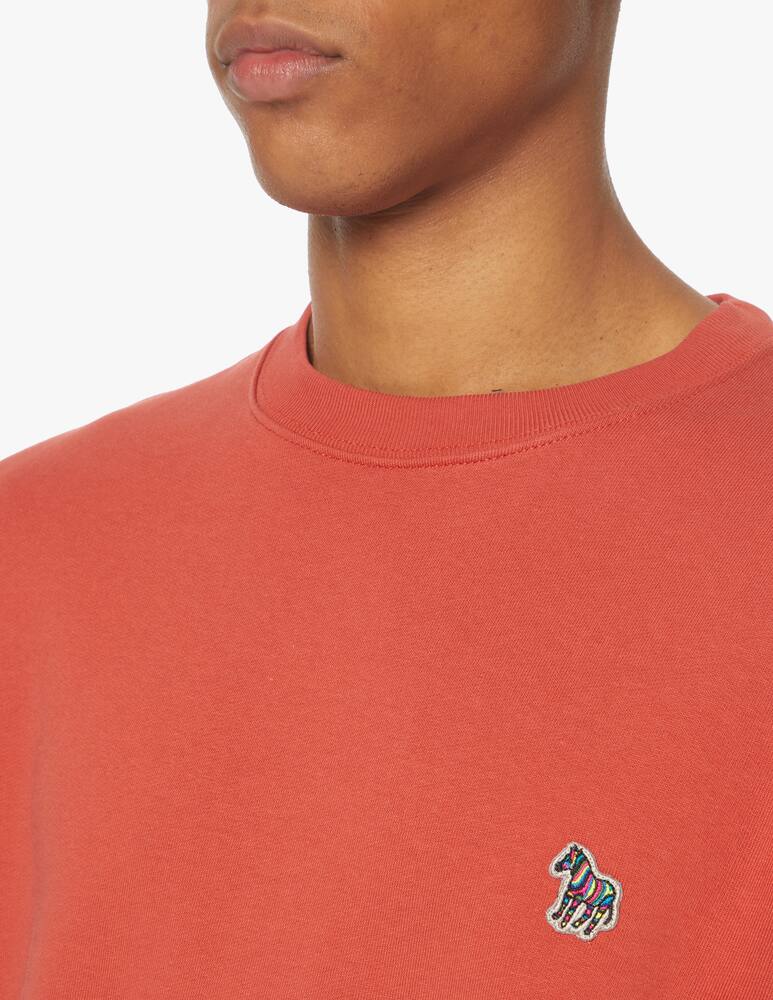 rinascente PS Paul Smith Zebra basic roundneck sweater - red