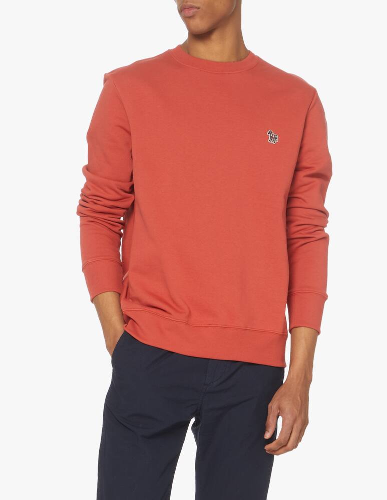 rinascente PS Paul Smith Zebra basic roundneck sweater - red