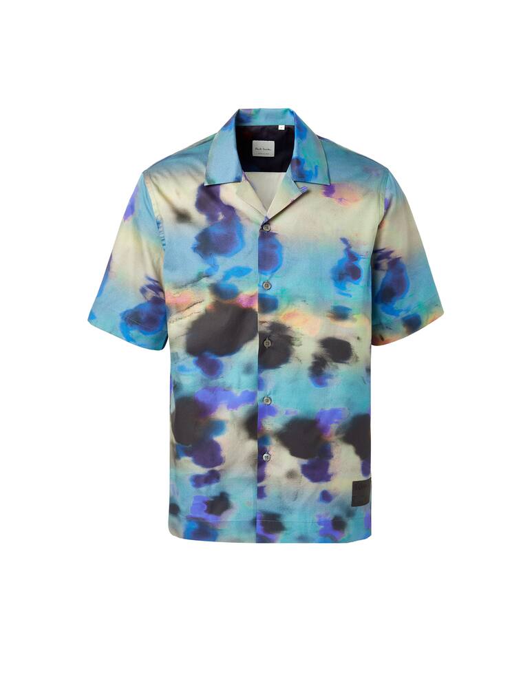 rinascente Paul Smith Short sleeve tailored shirt - blue