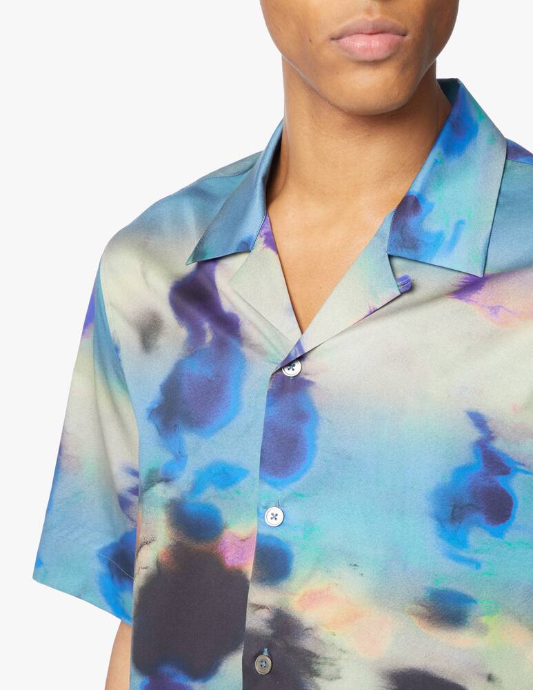 rinascente Paul Smith Short sleeve tailored shirt - blue