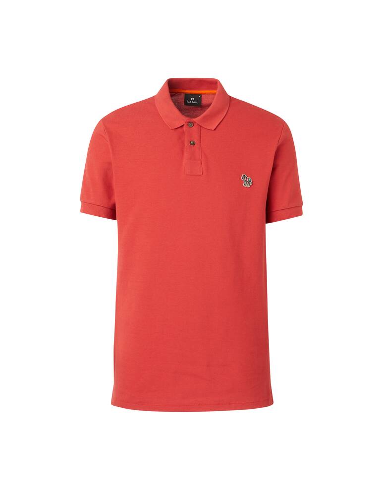 rinascente PS Paul Smith Polo piquet zebra - rosso