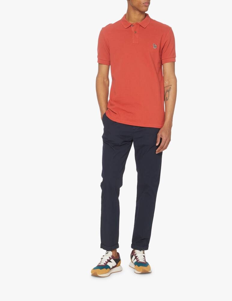 rinascente PS Paul Smith Polo piquet zebra - rosso