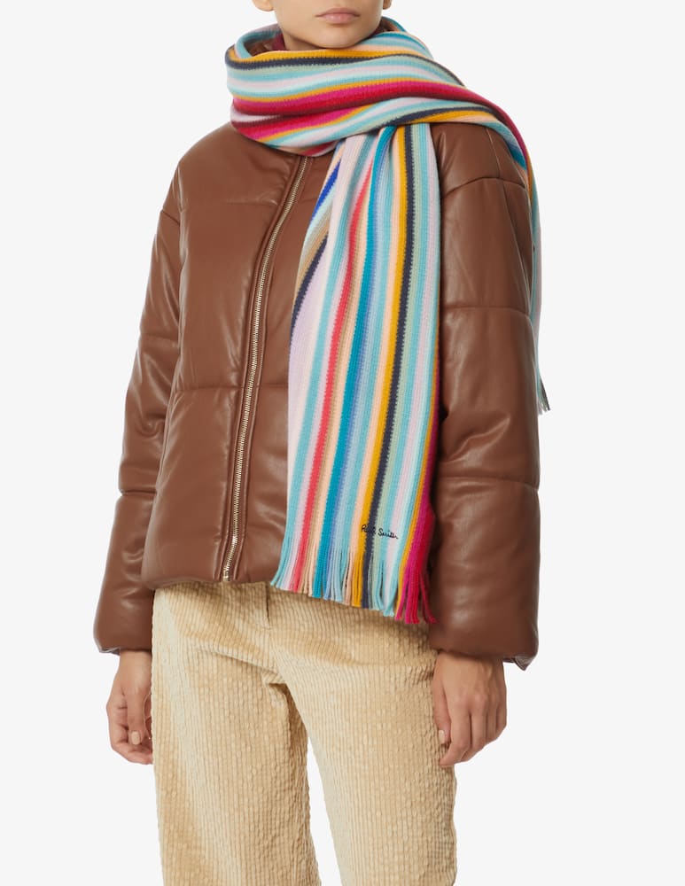 rinascente Paul Smith Striped wool scarf - Multi
