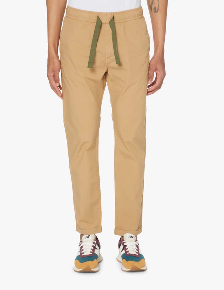 rinascente PS Paul Smith Cotton coulisse pant - beige