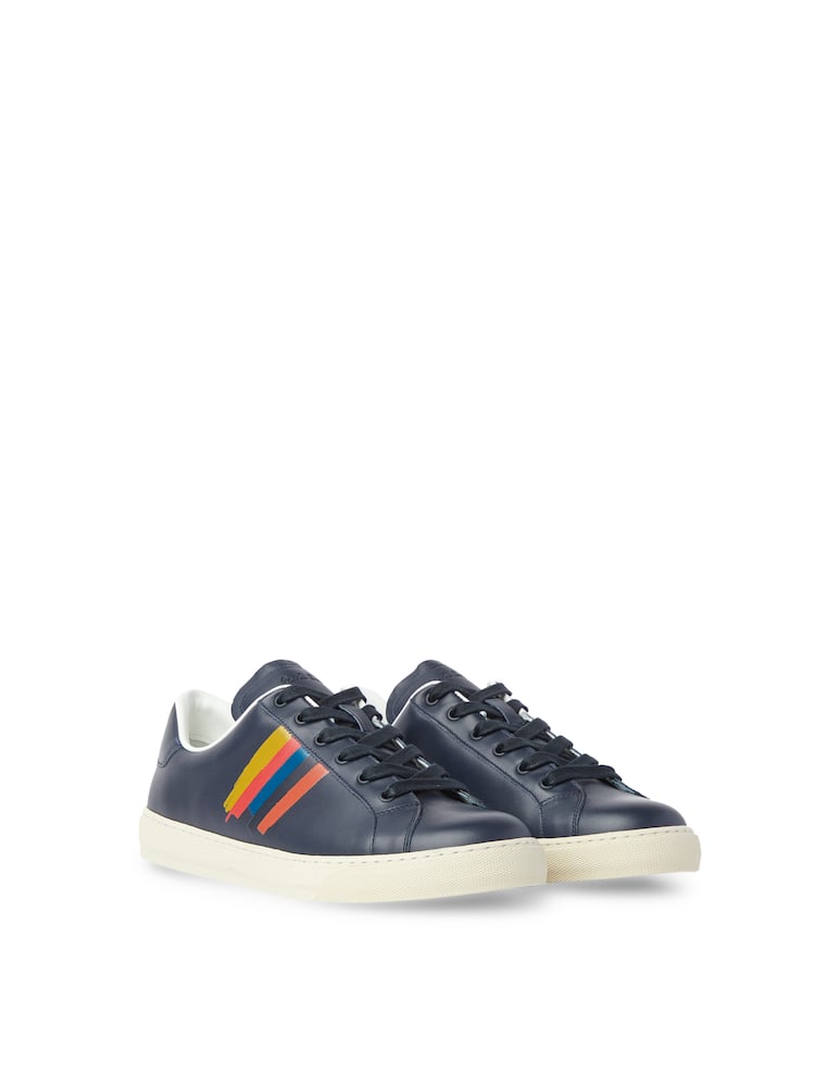 rinascente Paul Smith Hansen paint stripes sneakers - blue