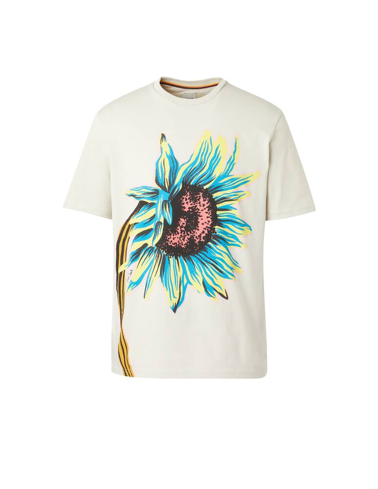 rinascente Paul Smith Maglietta manica corta maxi girasole - bianco