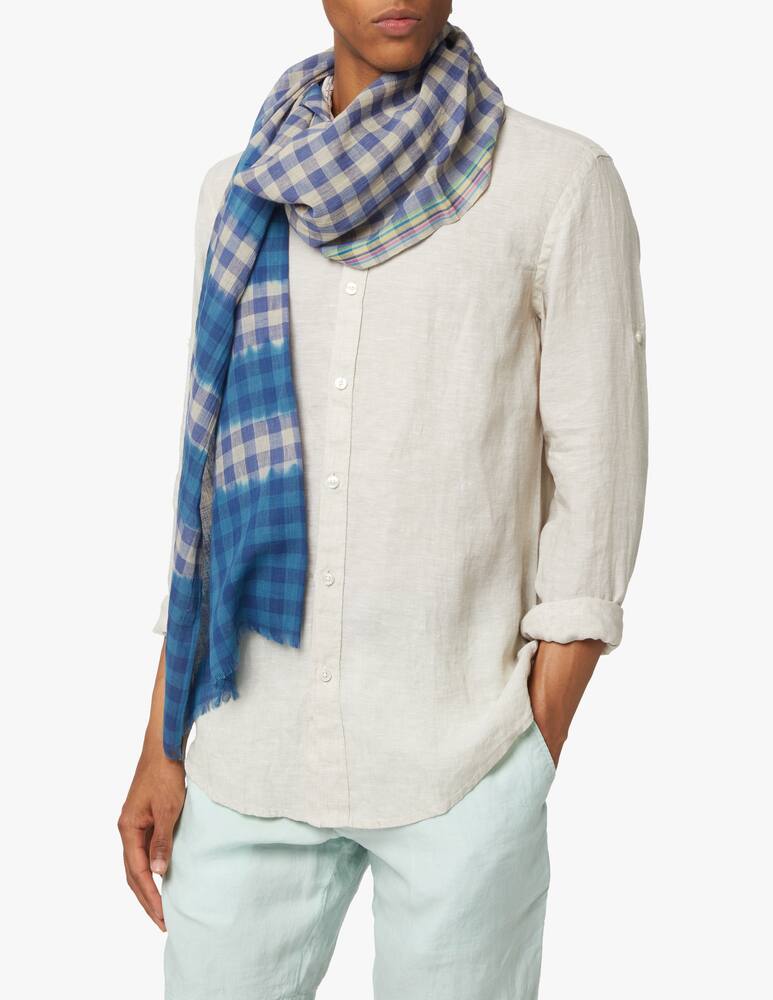 rinascente Paul Smith Tie dye scarf - blue