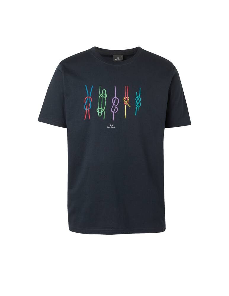 rinascente PS Paul Smith Comics monkey t-shirt - blue