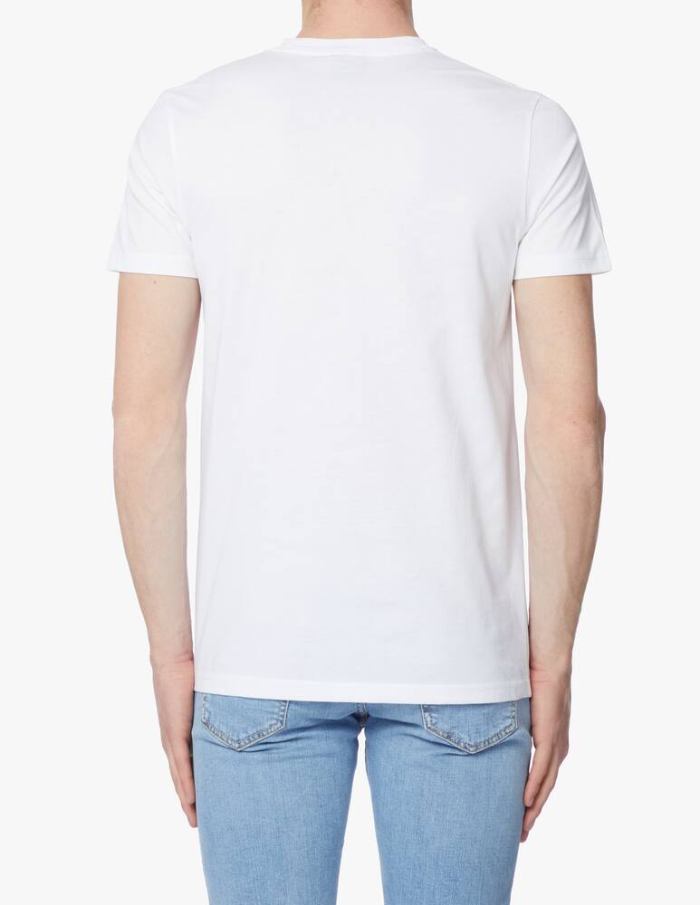 rinascente PS Paul Smith Multi badges t-shirt - white